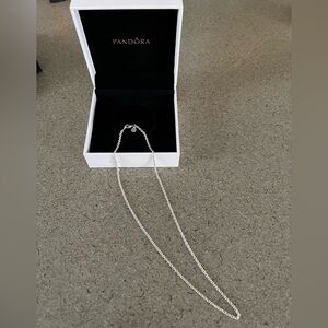 Pandora Silver Cable Chain Necklace